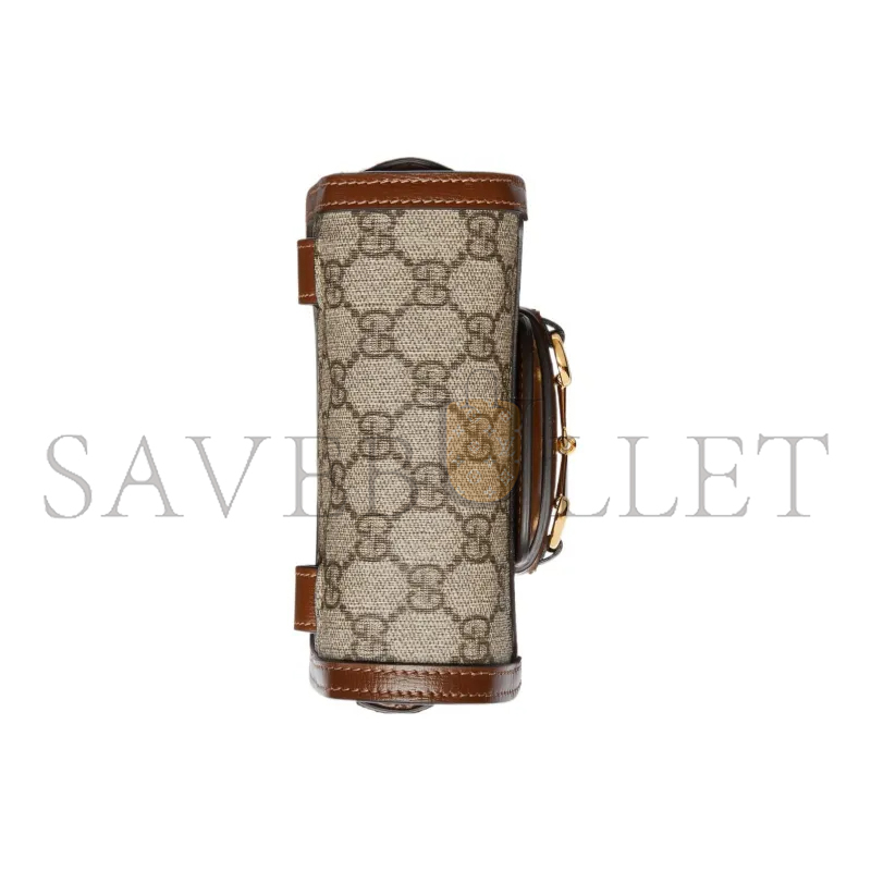 GUCCI HORSEBIT 1955 HALF CIRCLE WAIST BAG 760198 (16*13*6.5cm)